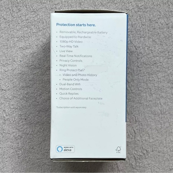 NEW Ring Video Doorbell 3 Front Door Security Camera-Video/Photo Device-NIB-NWT - Picture 6 of 6